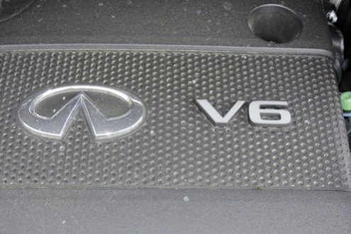 Infinity offers the V6 Gas Powered Engine